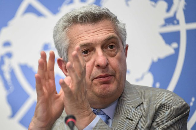 Filippo Grandi. FOTO: Fabrice Coffrini/AFP
