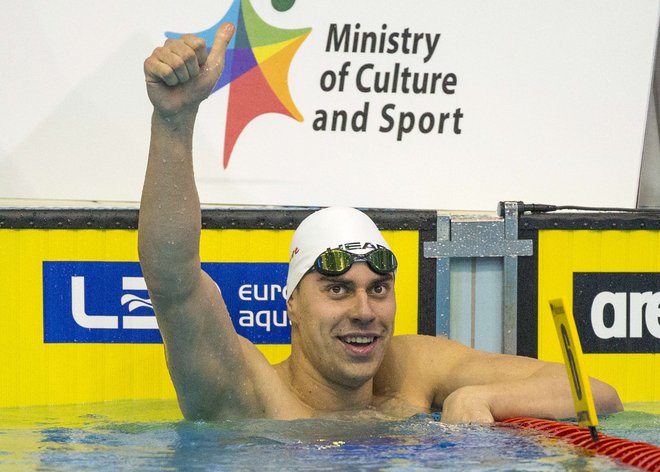 Prav na Madžarskem je Damir Dugonjić pred 10 leti postal evropski prvak. Foto Jack Guez/AFP
