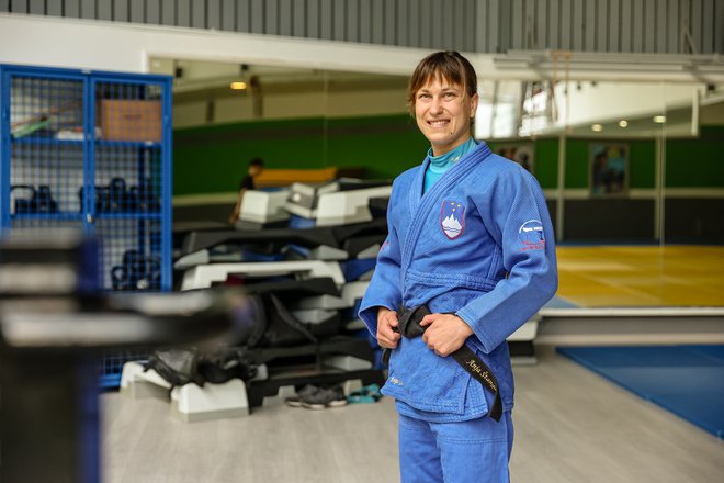 Anja Štangar zdaj s še večjim veseljem hodi na trening. FOTO: Črt Piksi/Delo
