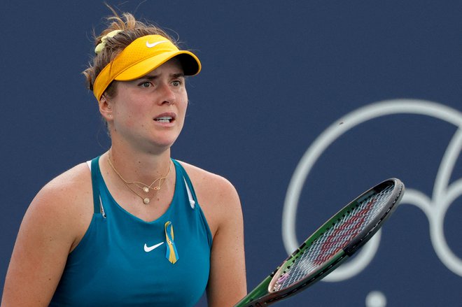 Elina Svitolina očita ruskim in beloruskim igralcem molk. FOTO: Geoff Burke/USA&nbsp;Today Sports
