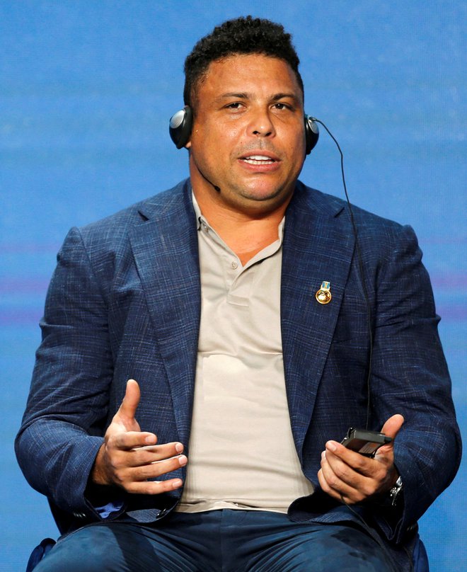 Ronaldo med obiskom Dubaja leta 2019. FOTO: Satish Kumar/Reuters
