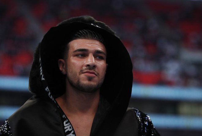 Tommy Fury bo poskušal 6. avgusta v New Yorku utišati Jaka Paula. FOTO: Andrew Couldridge/Reuters
