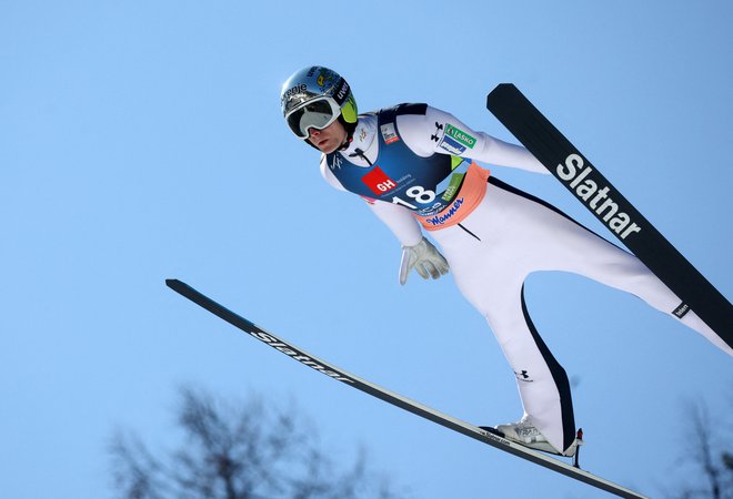 Lovro Kos je bil najboljši v Kranju. FOTO: Borut Živulović/Reuters
