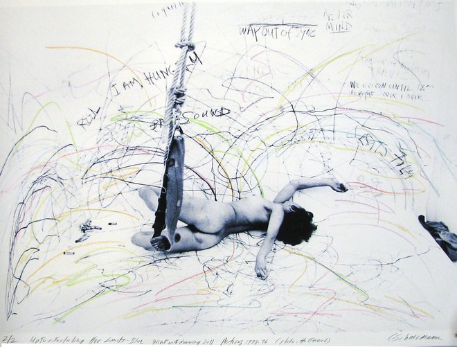 Carolee Schneemann: Up to and Including Her Limits-Blue, 1973–1976/2011
