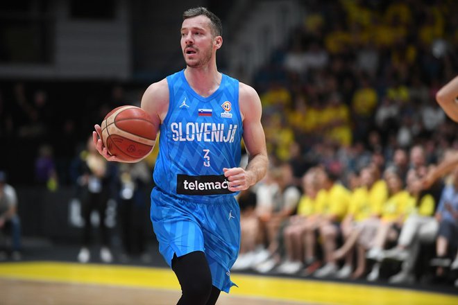 Goran Dragić si je v Stockholmu bojda zadnjič nadel dres reprezentance. FOTO: Fiba
