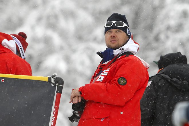 Jani Hladnik na fotografiji iz Kranjske Gore marca 2016. FOTO: Matej Družnik/Delo
