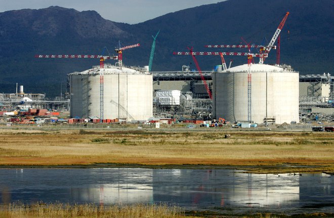 Rusija grozi Japonski, da jo bodo izključili iz projekta črpanja nafte in zemeljskega plina Sahalin 2. FOTO:&nbsp;Sergei Karpukhin/Reuters

