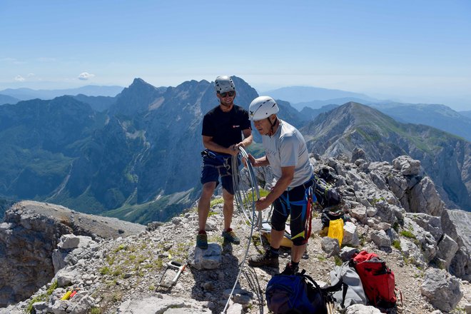 Obnova je potekala v okviru izbora Naj planinska pot. FOTO:&nbsp;Grega Eržen
