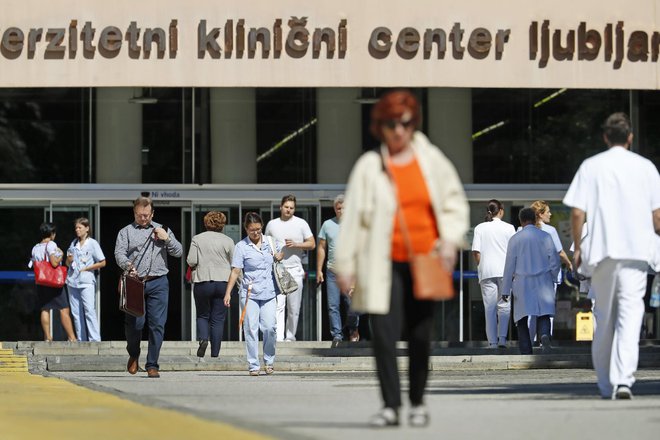 Sindikat KC je z okoli tri tisoč člani največji sindikat v ljubljanskem kliničnem centru. FOTO: Leon Vidic/Delo
