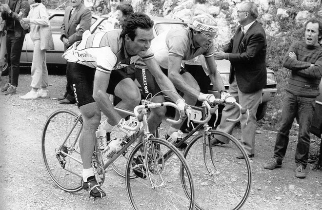 Bernard Hinault je bil znan po borbenosti. FOTO: AFP
