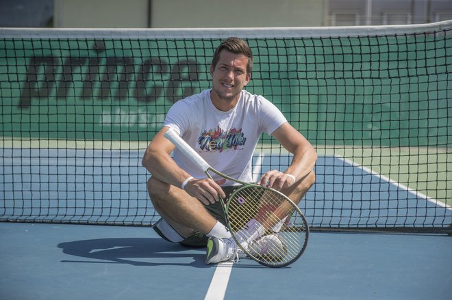 Aljaž Bedene se bo v tem tednu dobro pripravil za izziv Umaga.

FOTO:&nbsp;Leon Vidic/Delo
