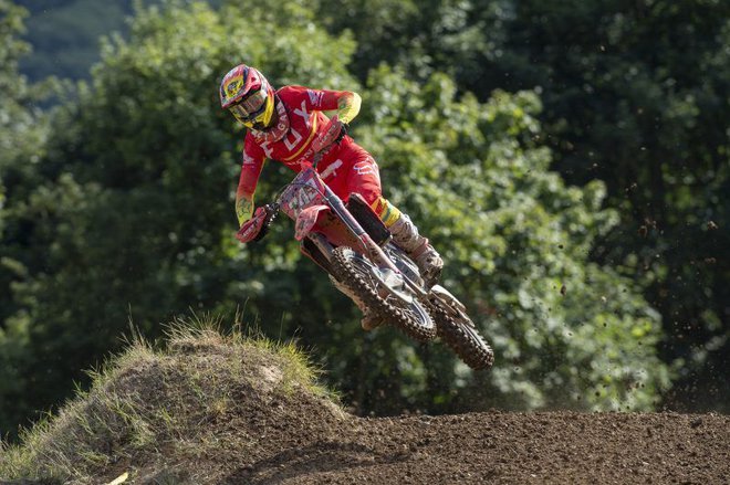 Tim Gajser ni tvegal. FOTO: Honda Racing
