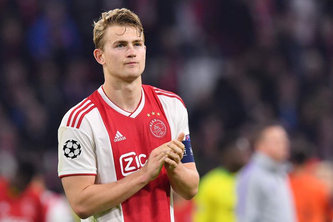 Tako kot številni asi nizozemskega nogometa je imel tudi Matthijs de Ligt odskočno desko za Evropo pri Ajaxu.&nbsp;FOTO:&nbsp;Emmanuel Dunand/AFP
