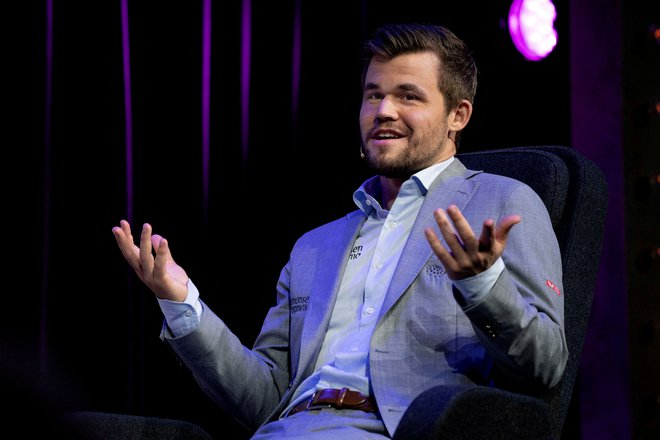 Magnus Carlsen ne vidi več pomena, da bi še kar v nedogled dokazoval, da je najboljši šahist na svetu. FOTO: Claus Bech/Reuters
