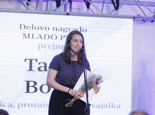 Delo Tanje Božić je premišljeno in dovršeno tako v formi kot v vsebini, jezik pa prožen in igriv. FOTO: Jože Suhadolnik
