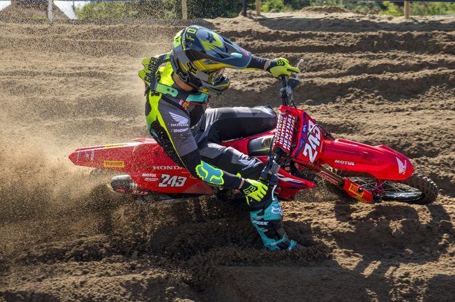 Tim Gajser je zasedel sedmo mesto. FOTO: Honda Racing
