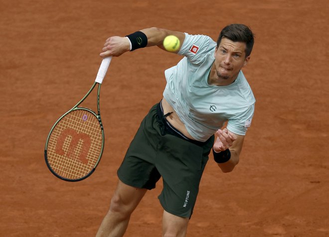 Aljaž Bedene je daleč najbolje uvrščeni Slovenec na teniški lestvici ATP.&nbsp; FOTO: Gonzalo Fuentes/Reuters
