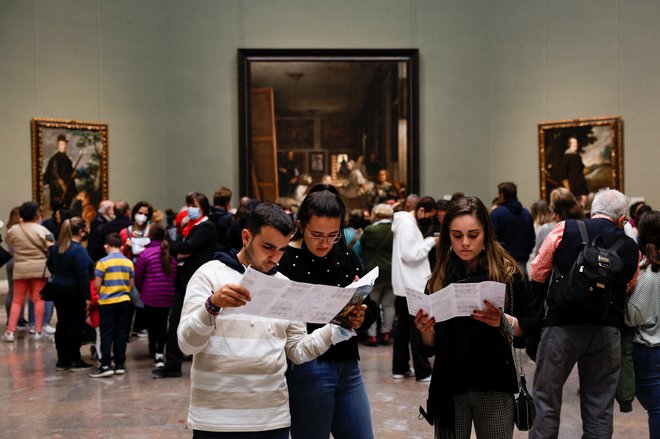 Kulturne bone bodo mladi lahko porabili tudi za obisk muzejev. Na fotografiji je madridska pinakoteka Prado. FOTO:&nbsp;Susana Vera/Reuters
