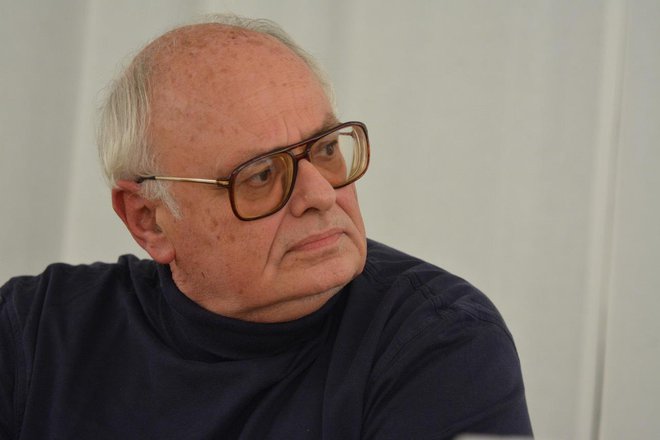 Pier Aldo Rovatti filozofsko revijo aut aut ureja že več kot štiri desetletja. FOTO: Damjan Balbi/Primorski dnevnik
