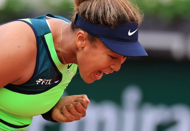 Naomi Osaka je ena od svetovno znanih športnic, ki so dale duševnemu zdravju pred rezultatom. FOTO: Pascal Rossignol/ Reuters
