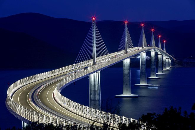 V vsakem primeru je 2404 metre dolgi most že postal kulten. FOTO: Igor Kralj za HTZ
