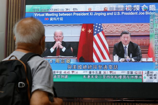 Kitajsko-ameriški odnosi bodo na koncu v veliki meri opredeljeni s tem, kako se bo Washington vedel do Rusije. FOTO: Tyrone Siu/Reuters
