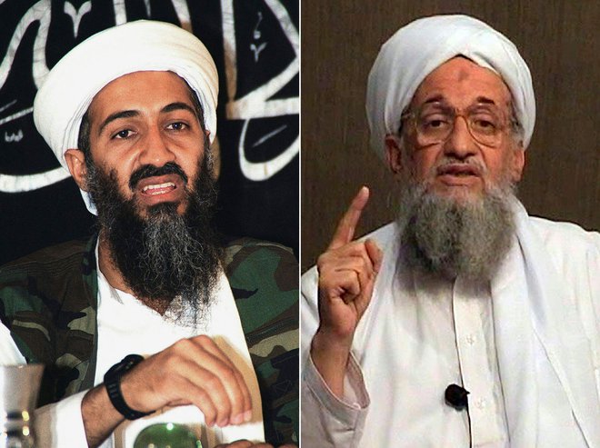 Ajman al Zavahiri je bil desna roka in naslednik leta 2011 ubitega voditelja Al Kaide Osame bin Ladna. FOTO: AFP
