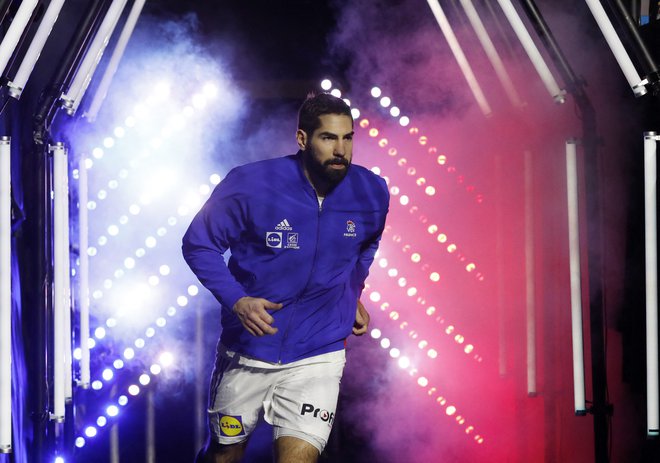 Nikola Karabatić je že 18 let član francoske reprezentance. FOTO: Bernadett Szabo/Reuters
