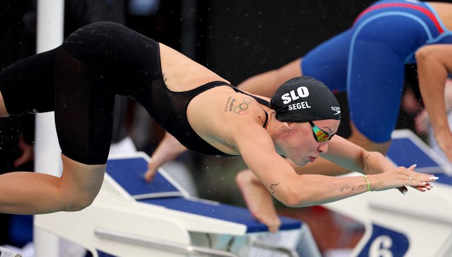 Janja Šegel se je v polfinalu pognala do šestega mesta. FOTO: Antonio Bronic/Reuters
