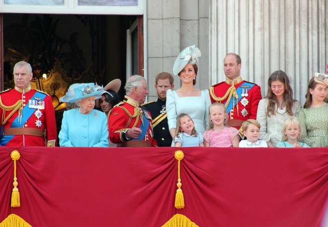 Tako je letos družina praznovala kraljičin jubilej. FOTO: Shutterstock
