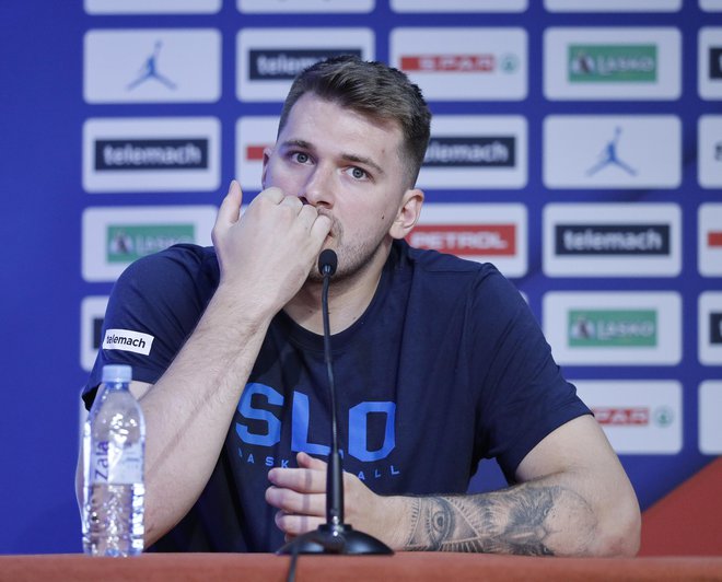 Luka Dončić bo za uvod odpotoval v Arizono. FOTO: Jože Suhadolnik/Delo
