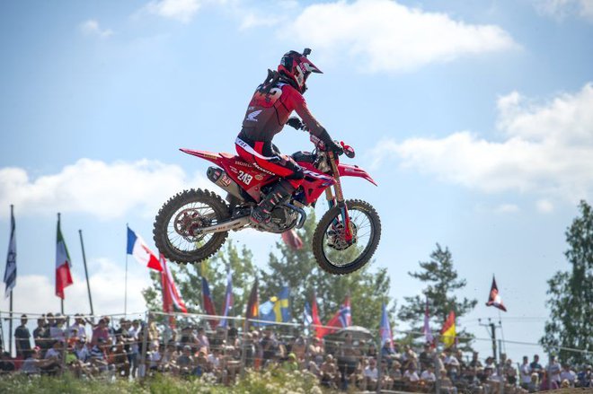 Tim Gajser je bil drugi v kvalifikacijah.&nbsp;FOTO: Honda Racing
