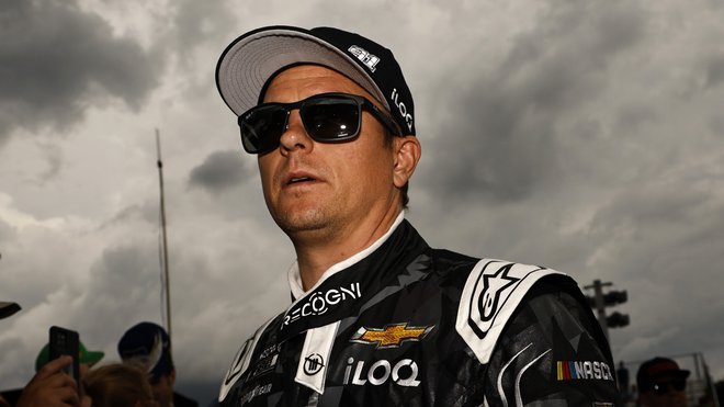 Kimi Räikkönen je užival v Watkins Glenu. FOTO: Chris Graythen/AFP
