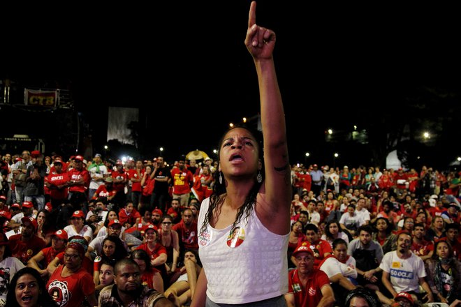 Latinoaemriške države prevzemajo leve politike. FOTO: Beto Barata/AFP
