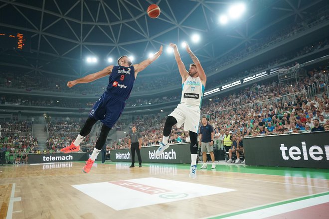 Luka Dončić bo letel na eurobasketu. FOTO: Aleš Fevžer/KZS
