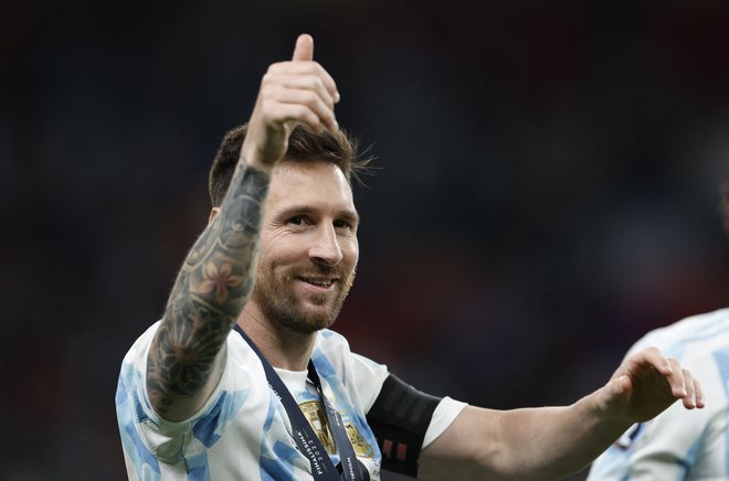 Lionel Messi je prvi zvezdnik argentinske reprezentance. FOTO: Peter Cziborra/Reuters
