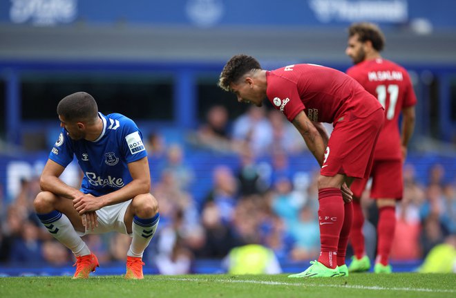 V Liverpoolu so spremljali privlačen derbi, ki je igralcem vzel veliko moči

. FOTO: Phil Noble/Reuters
