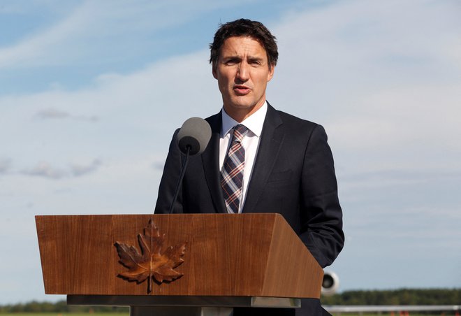 Kanadski premier Justin Trudeau. FOTO: Patrick Doyle/Reuters

