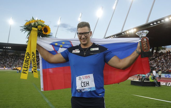 Kristjan Čeh je vnovič zmlel vso konkurenco. FOTO: Arnd Wiegmann/Reuters
