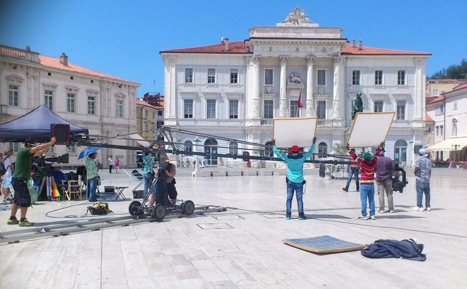 V starem mestnem jedru bodo snemali zahtevne kaskaderske kadre. FOTO: Občina Piran
