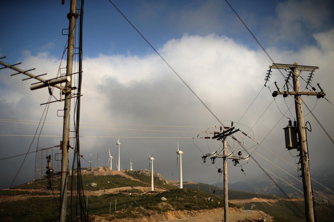 Delež vetrne energije naj bi se do leta 2050 povečal za desetkrat. FOTO: Jure Eržen/Delo
