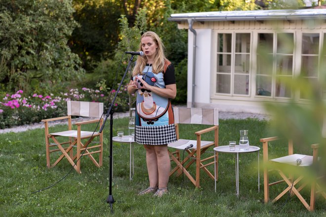 Društvu slovenskih književnih prevajalcev predseduje Tanja Petrič. FOTO: Nina Medved
