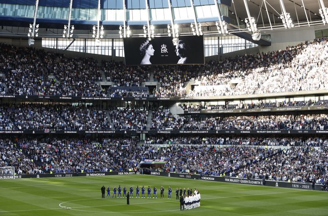 Štadion Tottenhama sodi visoko na seznamu angleške kandidaure za euro 2028. FOTO: Peter Cziborra/Reuters
