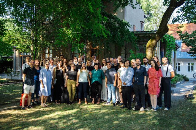 Junija je bilo v Plečnikovi hiši in na Fakulteti za arhitekturo v Ljubljani prvo srečanje članov mreže Lina. FOTO: Tina Lagler/OSMfilms
