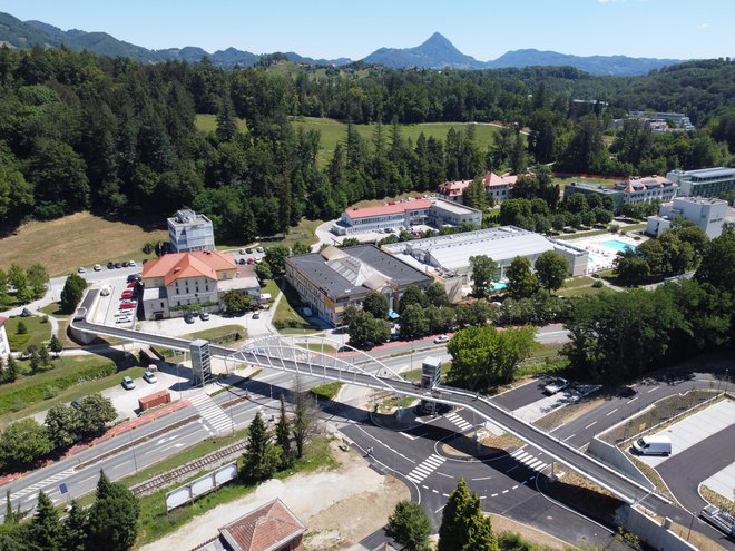 Nadhod Sonce je povezal zdraviliško jedro s Tržaškim hribom, kjer naj bi prihodnje leto že stal razgledni stolp. FOTO: arhiv občina Rogaška Slatina
