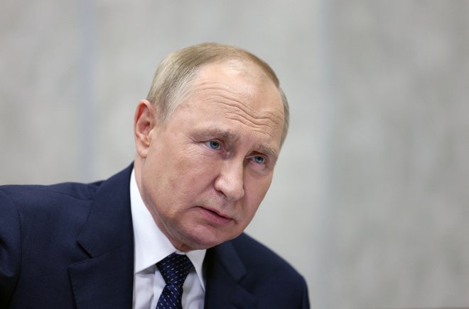 Ruski predsednik Vladimir Putin je s svojimi izjavami o jedrskem orođžju tudi v New Yorku sprožil kolektivni srh po telesu. Foto Sputnik Via Reuters
