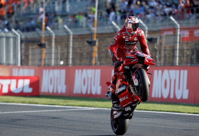 Jack Miller se je veselil zmage na Japonskem. FOTO: Issei Kato/ Reuters
