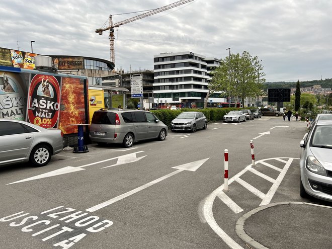 Zgodilo se je v bližini koprske tržnice. FOTO: Moni Černe
