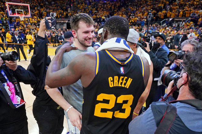 Luka Dončić bo tudi v novi sezoni lige NBA mril visoko. FOTO: Cary Edmondson/Usa Today Sports
