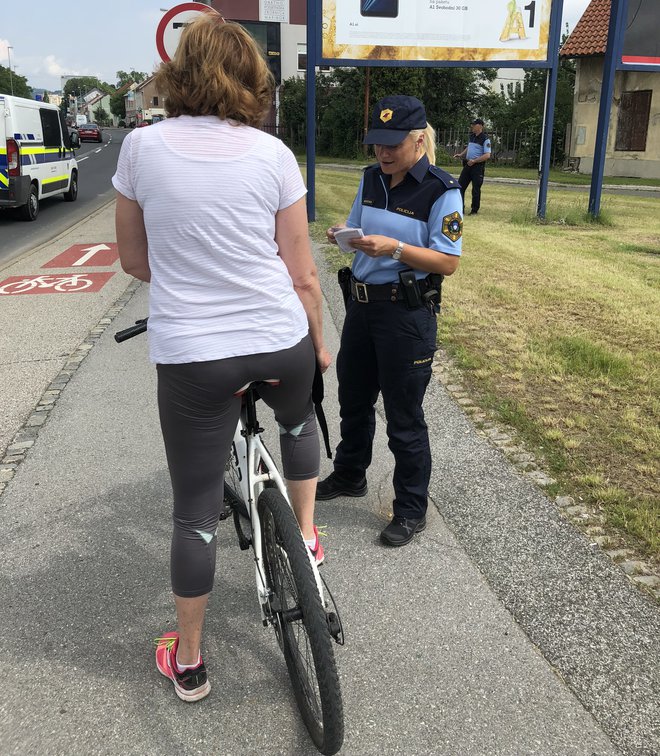 Dosledno, brez pardona. FOTO: Policija
